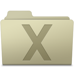 System Folder Ash Icon 256x256 png